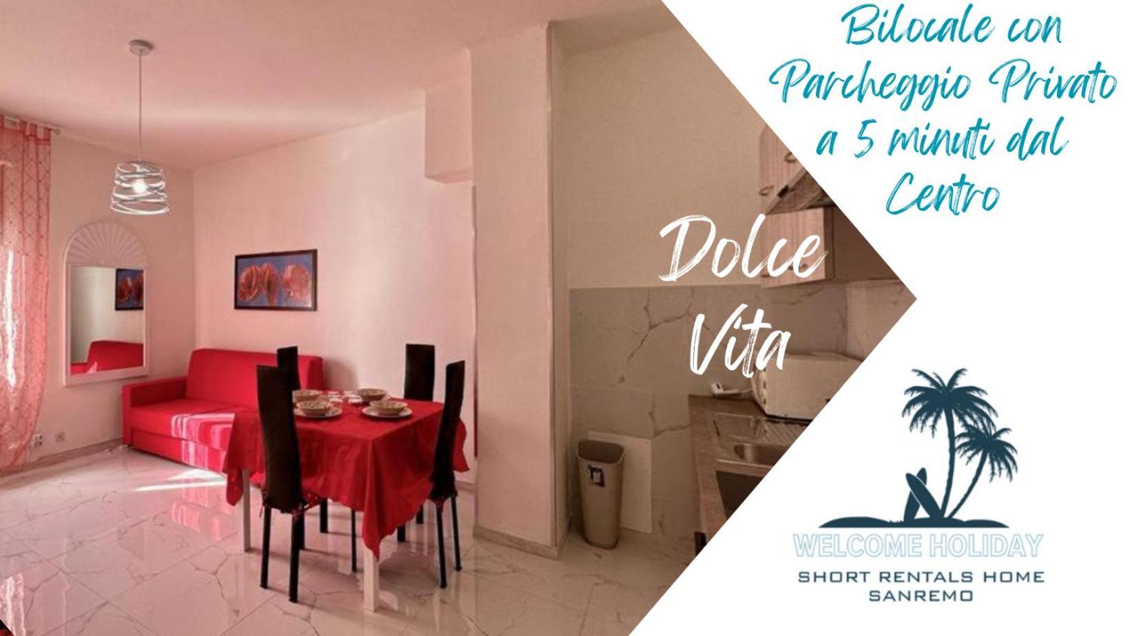 Wh - Dolce Vita - Bilocale - 5 Minuti Dal Centro - Parcheggio Gratuito - Wifi Sanremo Luaran gambar